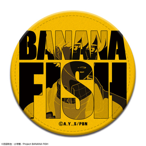 『BANANA FISH』レザーバッジ デザイン03(奥村英二/A)